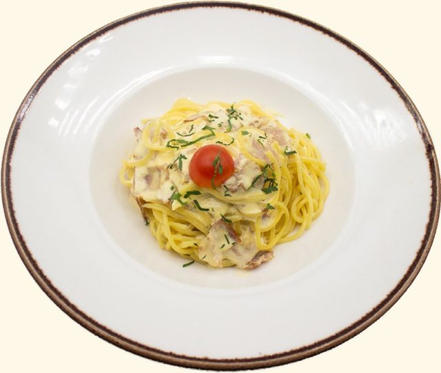 Esparguete à Carbonara