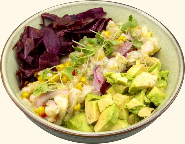 Ceviche de Peixe Branco