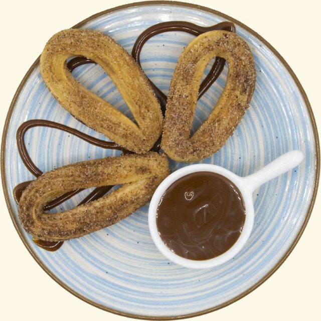 Churros com Doce de Leite
